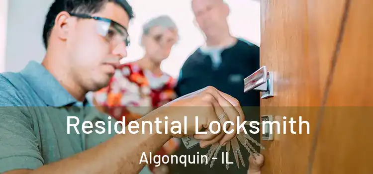 Residential Locksmith Algonquin - IL